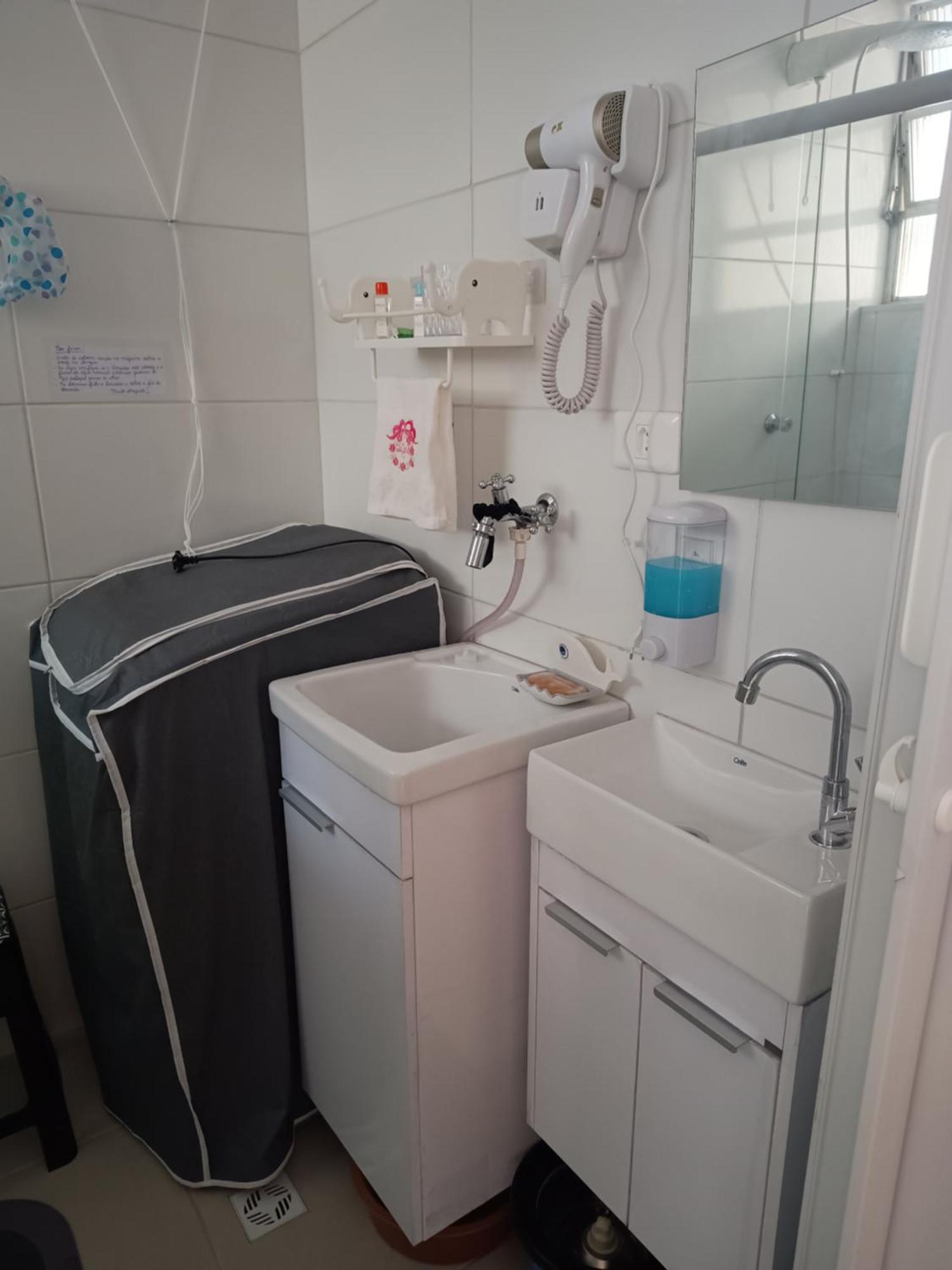 Kitnet Frente Pro Mar Em Vila Caicara, Portaria 24 Hs E Wifi Praia Grande  Exterior foto
