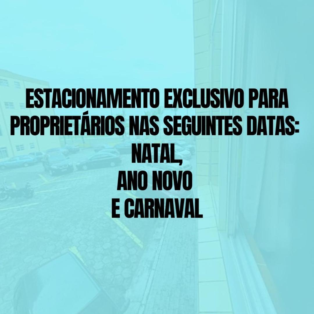 Kitnet Frente Pro Mar Em Vila Caicara, Portaria 24 Hs E Wifi Praia Grande  Exterior foto