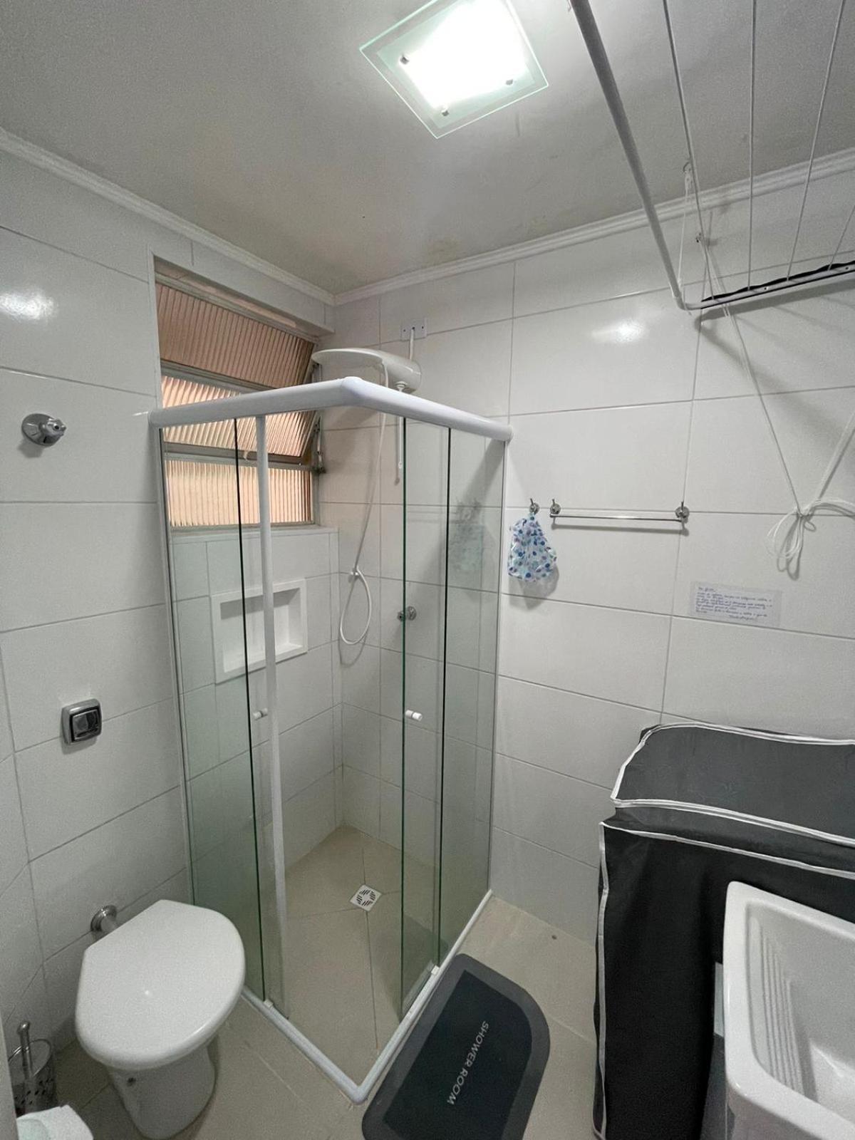 Kitnet Frente Pro Mar Em Vila Caicara, Portaria 24 Hs E Wifi Praia Grande  Exterior foto